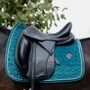 Afbeelding van Kentucky Zadeldek velvet dressuur Emerald- Full