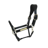 Afbeelding van Kentucky Anatomische leder halster Black- Full