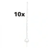 Afbeelding van Gallagher Duopack stijgbeugelpaal 1,55m wit (2x5)