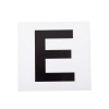 Afbeelding van Premiere manegeletter stickers H-E-K-M-B-F-A-C Wit