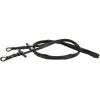 Afbeelding van Harry's Horse Teugels Soft Leder Sensitive Stops zwart- full