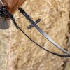 Afbeelding van Harry's Horse Teugels Rubber Kris Xtreme zwart- full