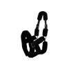 Afbeelding van ANKY® halster Fluffy Zwart/Zwart- Full