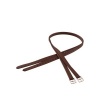 Afbeelding van BR beugelriemen Tobacco/Zilver- 145 cm