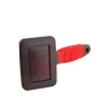Afbeelding van Premiere klittenbandborstel Zwart/Rood