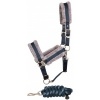 Afbeelding van Harry's Horse Halsterset Just Ride Retro Soft navy- full