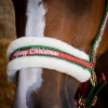 Afbeelding van Harry's Horse Halsterset en Muts Christmas rood- pony