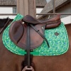 Afbeelding van Kentucky Zadeldek velvet veelzijdigheid green/navy- Full