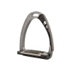 Afbeelding van Acavallo beugels Arena Alupro Titanium/Zwart- 12 cm