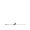 Afbeelding van BR lederen stangteugels Bruin/Zilver- Full
