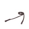 Afbeelding van BR lederen teugels Bruin/Zilver- Full