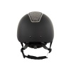 Afbeelding van BR rijhelm Omega Glamourous Zwart/Gunmetal- 52/54
