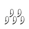 Afbeelding van WHIS oorclip Wireless Zwart