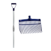 Afbeelding van Mestvork met steel Blauw