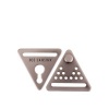 Afbeelding van BR JL designgesp Matt Silver Finish