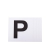 Afbeelding van Premiere manegeletter stickers R-V-P-S Wit