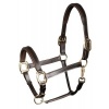 Afbeelding van Harry's Horse Halster Leder Padded bruin- full