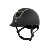 Afbeelding van BR rijhelm Lambda Glitter Zwart/Gunmetal- 56/58