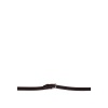 Afbeelding van BR lederen antislip teugels Bruin/Zilver- Full