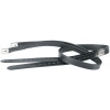 Afbeelding van Harry's Horse Beugelriemen Leder zwart- cob