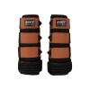 Afbeelding van ANKY® beenbeschermers 3D Mesh Black/Rust- XL