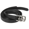Afbeelding van Harry's Horse Beugelriemen Easy Care PU zwart- 135cm