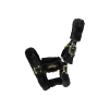 Afbeelding van Kentucky Transport halster wol / bont Black- Cob