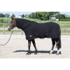Afbeelding van Harry's Horse Fleecedeken met Oprolbare Nek zwart- 215cm