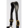 Afbeelding van Harry's Horse Halster Leder Anatomic zwart- cob