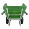 Afbeelding van Fort Kiep Kruiwagen 300L Groen met 2 luchtwielen