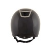 Afbeelding van BR rijhelm Lambda Glossy Zwart/Gunmetal- 53/55