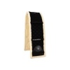 Afbeelding van BR longeerpad Artificial Fur Zwart/Naturel- Full