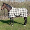 Afbeelding van Harry's Horse Fleecedeken Check cream- 195cm