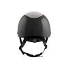 Afbeelding van BR rijhelm Theta Plus Dazzling Glamourous Glossy Zwart/Gunmetal- 52/54