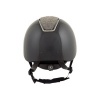Afbeelding van BR rijhelm Omega Glamourous Glossy Zwart/Gunmetal- 52/54