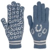 Afbeelding van Harry's Horse Magic Gloves HorseShoe zwart- dames