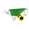 Afbeelding van Fort kruiwagen 165 Liter met dubbele anti lek wielen en HDPE bak