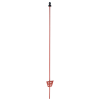 Afbeelding van Instappaal 105 cm ovaal veerstalen+krul
