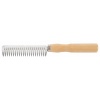 Afbeelding van Harry's Horse Manenkam aluminium houten handvat - uni