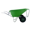 Afbeelding van Fort kruiwagen 165 Liter met dubbele wielen en HDPE bak