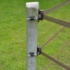 Afbeelding van Gallagher 2-weg poortgreepanker zwart hout (4)