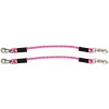 Afbeelding van Harry's Horse Trailerlijnen Elastisch Paniekhaak Colour fuchsia