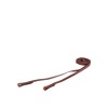 Afbeelding van BR lederen antislip teugels Tobacco/Goud- Full