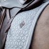 Afbeelding van Kentucky Zadeldek basic velvet dressuur Grey- Cob
