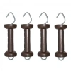 Afbeelding van Gallagher Softgrip poortgreep terra cord/draad RVS value pack (4)