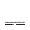 Afbeelding van BR teugels Biothane Cinderford Zwart/Zilver- Full