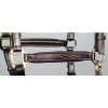 Afbeelding van Harry's Horse Halster Leder Supreme zwart- cob