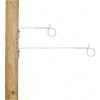 Afbeelding van Gallagher Afstandisolator krulstaart hout 17,5cm wit (10)