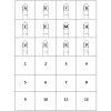 Afbeelding van Harry's Horse Bakletters (12 stuks) + Nummers (1 t/m 12) - uni