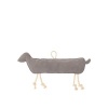 Afbeelding van BR paardenknuffel teckel Rookgrijs- 32 cm
